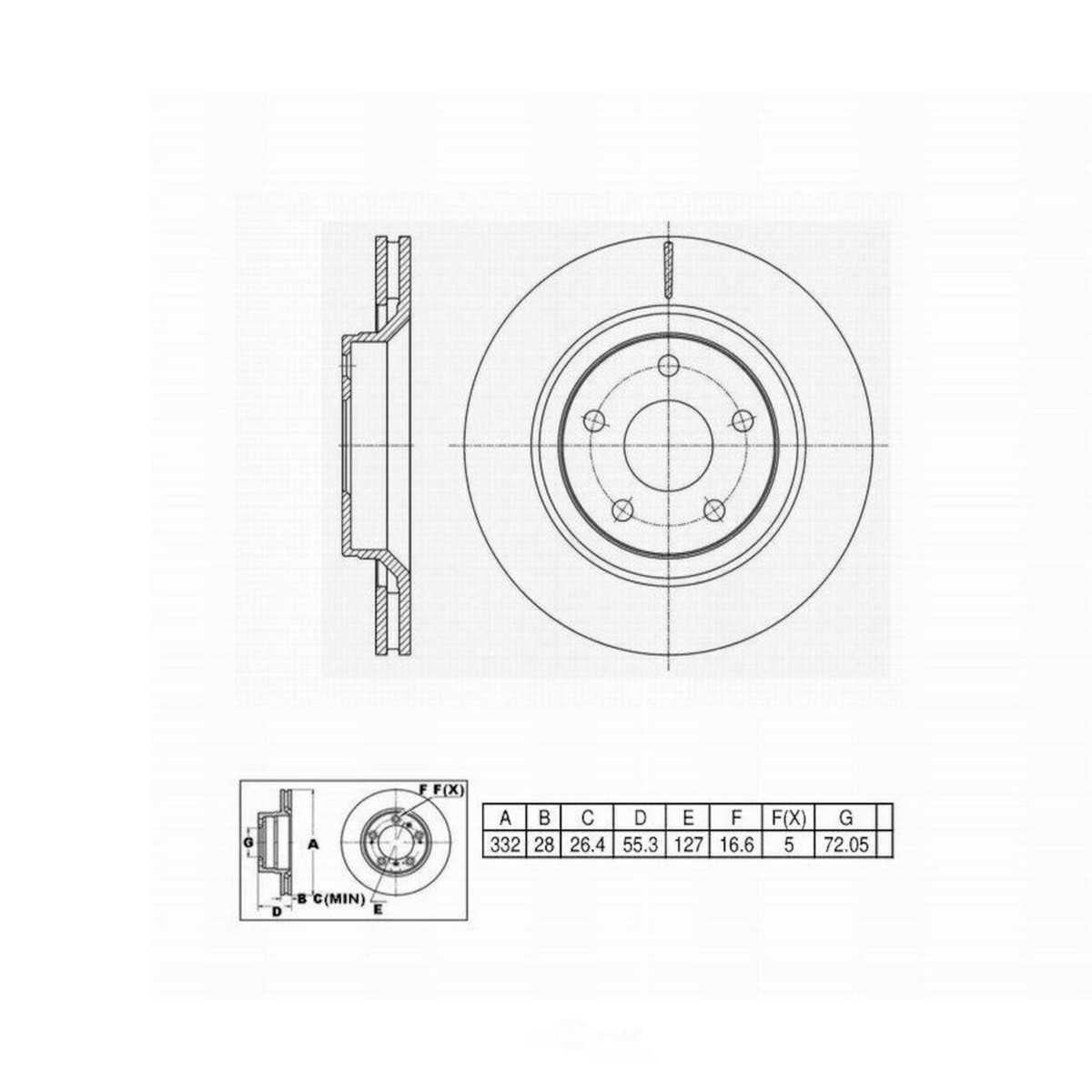 Winhere 6621523 WBPI Standard Replacement-Painted