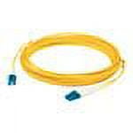 UPC: 0821455033333 | AddOn 3m LC OS1 Yellow Patch Cable – patch cable – 10 ft – yellow