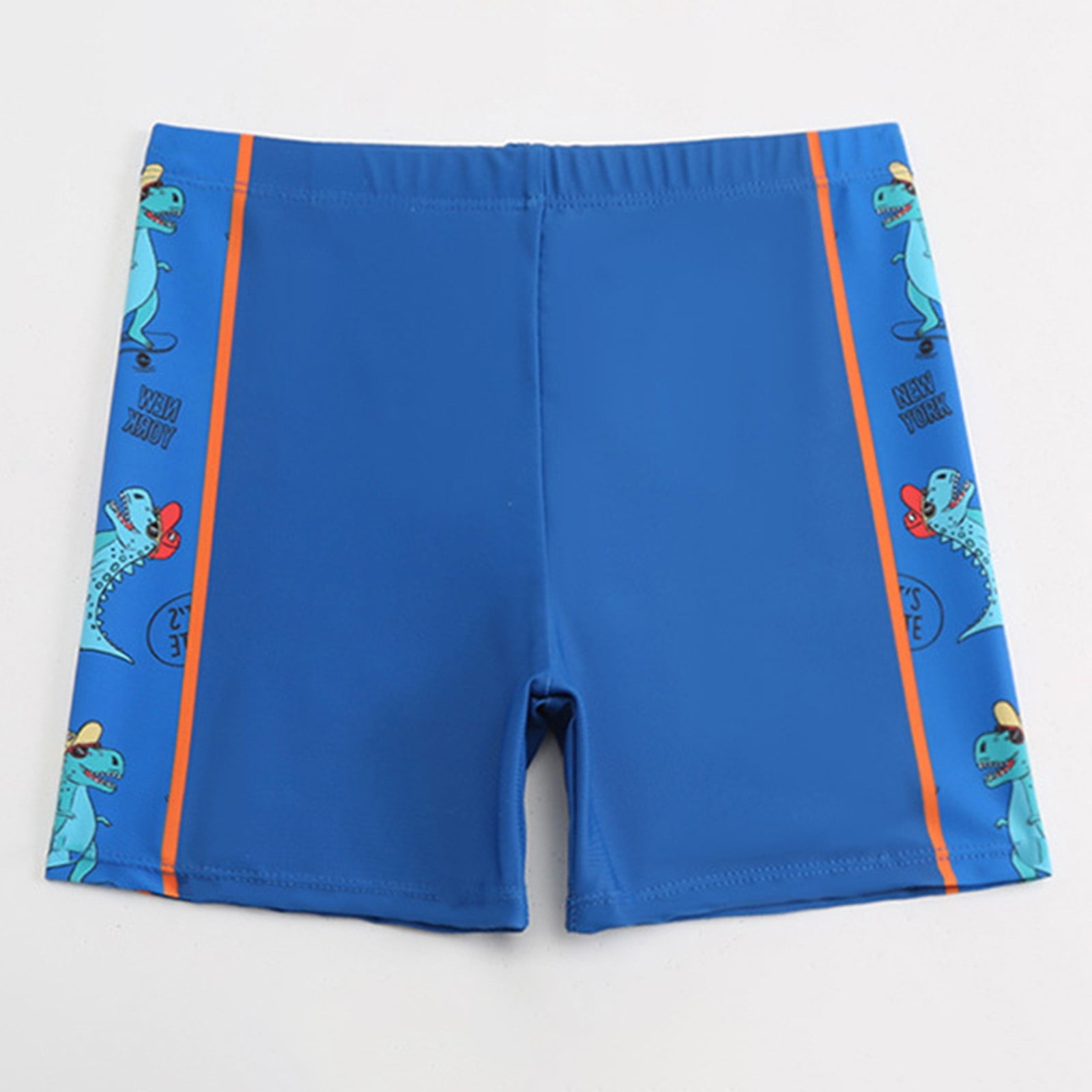 lnmuld Boys 3 Piece Skateboard Dinosaur Swimsuit Kids Rash Guard Set with Swim Cap Size:XL