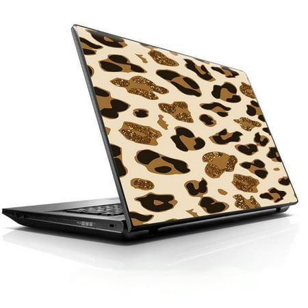 Glitter Leopard - Laptop Notebook Universal Skin Decal Fits 13.3