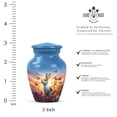 thumbnail image 2 of MUKTIVE Rabbit Sunrise Burial Urn for Human Ashes, Large Memorial Butterfly Urns for Male and Female, Flower Urns for Funeral, Blue Cremation Urn for Men & Women (1 Large, 4 Keepsake), 2 of 7