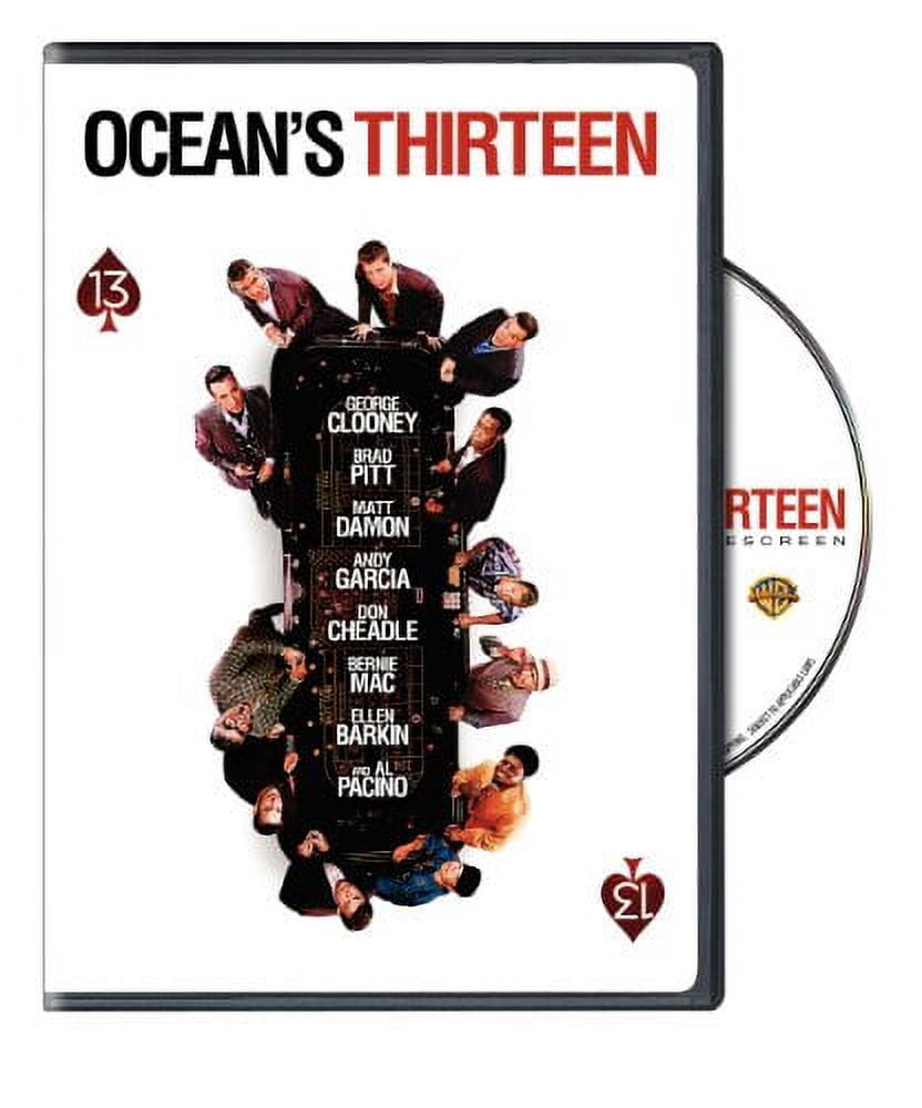 Warner Bros. Ocean's Thirteen DVD, Widescreen, Standard Packaging