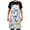Cartoon Dinosaur and Glass, variant on Kitchen Apron with 2 Pockets Adjustable waterproof Cooking Aprons for Women Men Chef Cartoon Sheep and Heart
