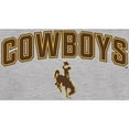 thumbnail image 2 of Men's Ash Wyoming Cowboys Proud Mascot T-Shirt, 2 of 2