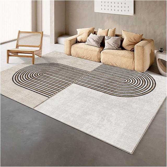 ORUYROP Modern Heated Floor Mat Area Rugs Electric Heated Area Rug Carbon Crystal Heated Carpet Heated Floor Mat or Office and Home (Color : 3, Size : 80x120cm)