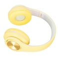 thumbnail image 4 of Over Ear Headphone,  Headset Support Memory Card Clear Bass Noise Reduction With Colorful Light For Phone For Laptop Pink,Yellow,Green, 4 of 8