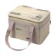 thumbnail image 1 of Bolsa de almacenamiento de campamento Linterna de campamento Bolsa de transporte para jardín de viajes de barbacoa Beige, 1 of 8
