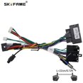 thumbnail image 1 of SKYFAME 16Pin Car Wiring Harness Adapter With Canbus Box Decoder For Porsche Cayenne Cayman Boxster 911, 1 of 1