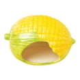 thumbnail image 4 of Bothyi Ceramic Hamster House Corn Shaped Hamster Hut for Mouse Ferret Dwarf Hamster, 4 of 8