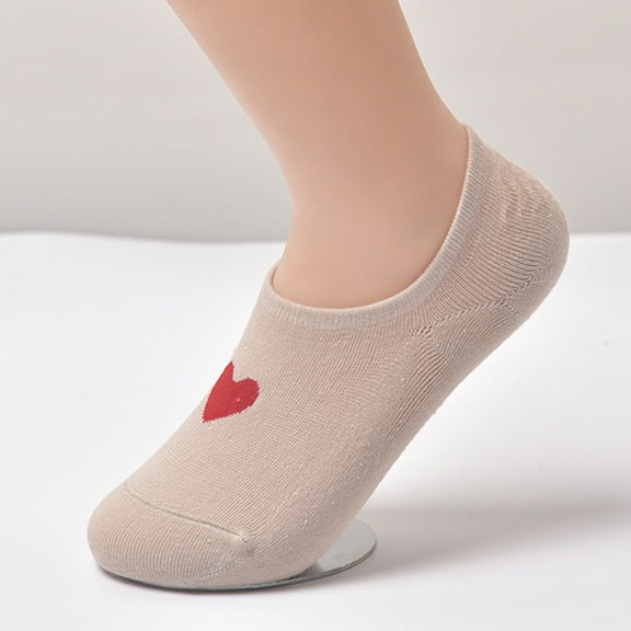Minkissy Silicone Socks for Women Pairs Non Slip Cotton Socks