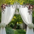 thumbnail image 6 of Gmogad Bridal Arch Flowers Decor - Fake Floral Arrangement for Wedding Chair Back Table Setting - Indoor Outdoor Ceremony Photo Booth Backdrop, 6 of 6