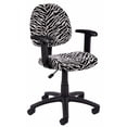 thumbnail image 1 of Nicer Furniture Perfect Posture Microfiber Task Chair, 1 of 4