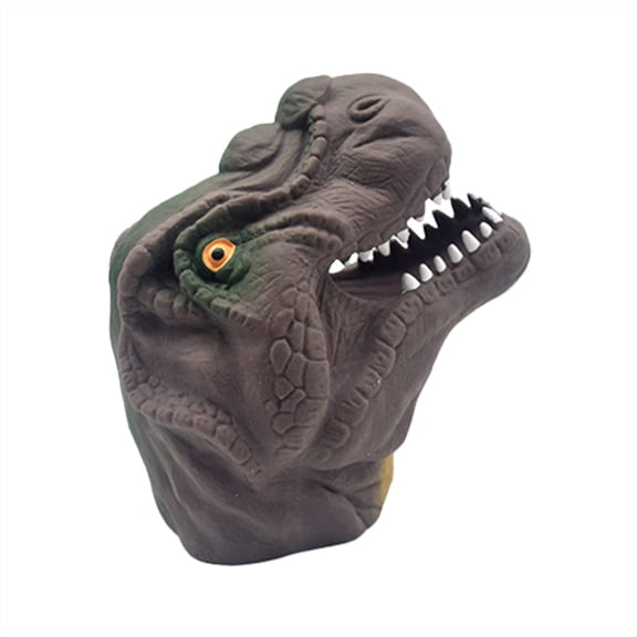 Dinosaur Hand Puppet Red Toys Dinosaur Puppet Rubber Realistic Head Lifelike Hand Puppet Toys Decorations Toys For Kids And Adults Padded Playmat Wooden Musical Instruments Games Girl 4 Years Female