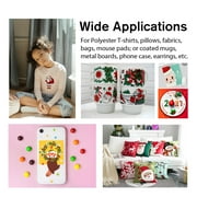 Bundle A-SUB 125g Sublimation Paper 8.5x11 inches 110 Sheets + 4x 100ml KOALA Sublimation Ink Compatible with All Inkjet Printers