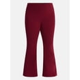 thumbnail image 5 of Terra & Sky Women's Plus Flare Leggings, Sizes 0X-5X, 5 of 5
