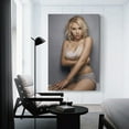 thumbnail image 3 of Scarlett Johansson Poster Canvas Prints Modern Living Room Decorative Artwork Printing Pictures for Bathrooms Giclee Oil Paintings for Bedroom Decoration Wall Hanging, 3 of 8