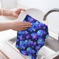 thumbnail image 6 of Sikiie Skull flower star sky Waffle Weave Kitchen Dish Cloth,Super Absorbent Kitchen Dish Towels 16*26 Inches for Dish Rags Washing Dishes, Drying Dishes, 6 of 7