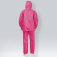 thumbnail image 6 of Hvyesh Men Women Classic Rain Suits Breathable Rain Gear for Waterproof work, Hooded Coats Jacket and Pants, 6 of 8