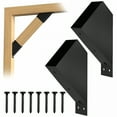 thumbnail image 6 of ZHZFKQ 2026 New Pergola Brackets 45 Degree Angle Support Heavy Duty Connector for 2X4 Wood Posts for Pergola, Deck, Gazebo, Garden, Patio, 6 of 7