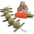 thumbnail image 1 of Juguetes para Masticar Vhermosa para Conejos Hechos a Mano 100% Naturales, 1 of 7
