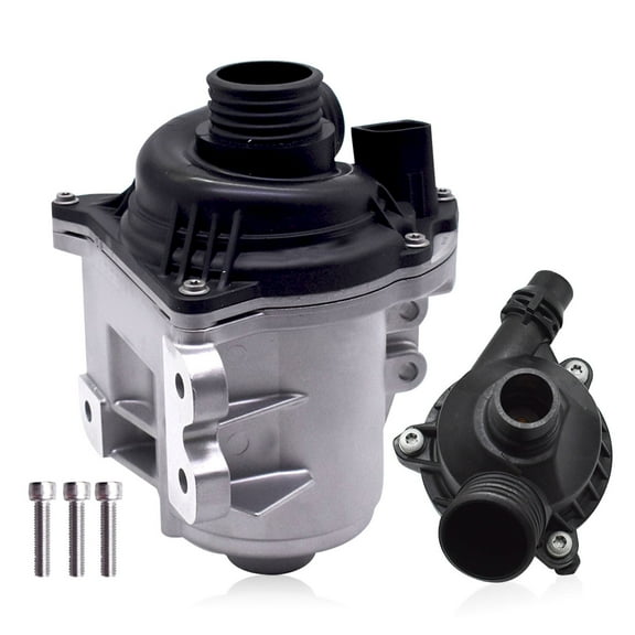 Labwork Electric Engine Water Pump W/ Thermostat For BMW N54 N55 3.0L 135i 335i Fits select: 2011-2014 BMW X5 XDRIVE35I, 2011 BMW 535 XIGT