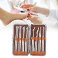 thumbnail image 3 of 8pcs Pedicure Tool Set, Stainless Steel Foot File, Dead Skin Horny Remover Foot Callus Shaver, Pedicure Travel Tool Kit Set Men Women, 3 of 5