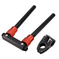 thumbnail image 1 of Manillar Plegable Manillar de Bicicleta Eléctrica Plegable de 90 Grados para Scooter Eléctrico Negro Rojo 25 mm, 1 of 5