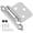 1/2" Overlay Satin Nickel, variant on 50 Pack 25 Pairs 1/2" Overlay Cabinet Door Hinges - Oil Rubbed Bronze Self Closing Hinges