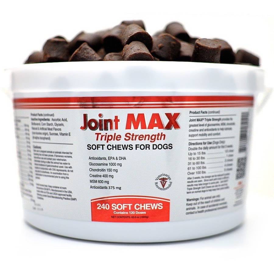 joint max triple strength chewable tablets