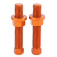 thumbnail image 2 of 50304040100 Chain Adjuster Bolts - 2pcs Replacement Accessory for SX SXF EXCF SXS SMC Orange, 2 of 5