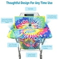 thumbnail image 3 of Shopping Cart Cover for Baby,2-in-1 High Chair Cover Soft,Portable, and Machine Washable,Comfortable Cotton Seat Pad with Safety Harness and Portable Cloth Bag,Fits All Supermarkets and Restaurants, 3 of 6