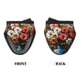 thumbnail image 2 of Disketp Elegant Floral Vase Painting Non-Slip Mini Oven Mitt Set, Short Oven Mitts for Baking Grilling Barbecue Microwave, 5.9"x5.9"in, 2 of 7