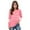 Pink2, variant on vdgthytj Kids Valentine's Day T-Shirt Long Sleeve Heart Printed Round Neck Tee Tops Casual Graphic Blouse for Girl