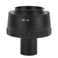 thumbnail image 1 of Microscope eyepiece adapter ring eyepiece adapter ring Metal Adapter Ring 232mm T Mount Microscope Eyepiece for NX Mounts Mirrorless Camera ANGGREK Otros, 1 of 8