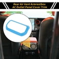 thumbnail image 2 of Moldura de la cubierta del panel de salida de aire del reposabrazos trasero para Jeep Wrangler JL JLU Sport X Sahara Rubicon 18-24, 2 of 6
