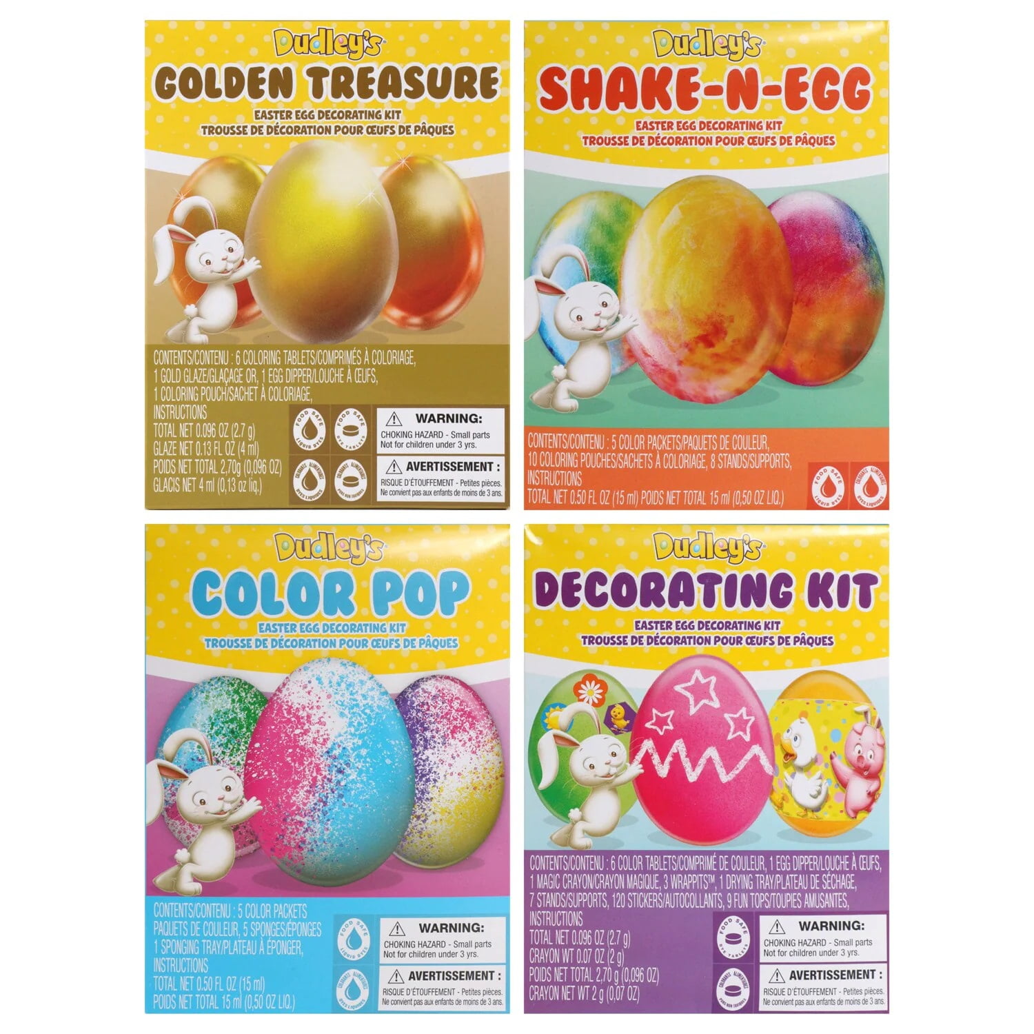 CGT Dudley’s Easter Egg Decorating Kits DIY Crafting Arts & Craft