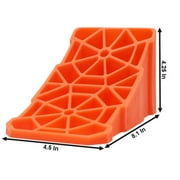Lynx Lil' Chock 2 Pack RV Chock, 000172, Orange, Plastic