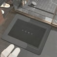 thumbnail image 4 of Entryway Rug Cozival Ndoor Outdoor Door Mat 16"x24", Low Profile Velvet Carpet Rug, Super Absent Quick Dry Non Slip Entryway Mat, Washable Dirt Trap Floor Mat for Home Entrance, Low Profile Door Mat, 4 of 5