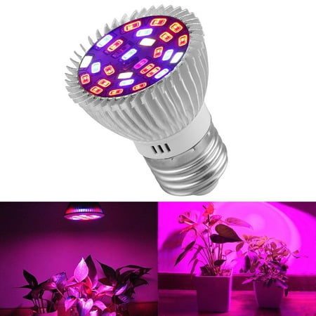 TSV 28W LED Grow Light E27 Lamp Bulb for Garden Plant Hydroponic Full