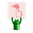 thumbnail image 1 of Esperando Flamingo patron Estante de notas, estante de ranas de animales de dibujos animados, 1 of 3