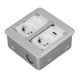thumbnail image 1 of Toma De Corriente Empotrada, Toma De Corriente De 2 Salidas, Enchufe Europeo De 250V Para Centro Comercial, 1 of 7