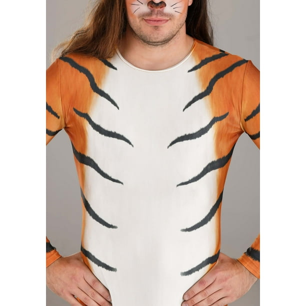 sexy tiger suit Fever Sexy Tiger Animal Jungle Zoo Bodysuit Catsuit Womens Ladies Fancy  Dress Costume main image 1