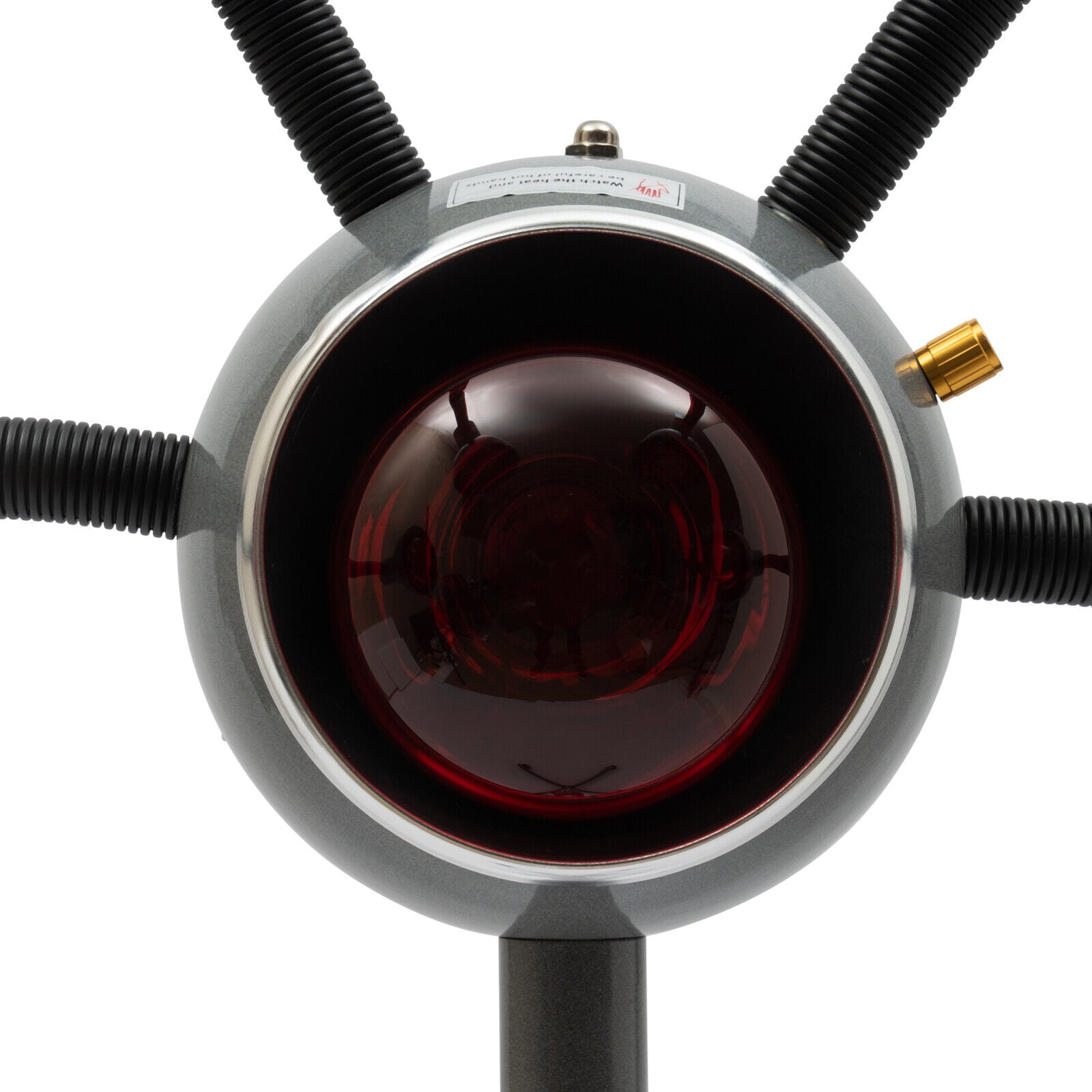 Miumaeov 5 Heads Infrared Heat Lamp Hair Dryer Hair Color ProcessorRed Light Salon Hair Perming Dyeing Steamer