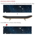 thumbnail image 2 of Constellation Skateboard Stickers Pack of Two - Emery Surface, PVC Back, 8.8x32.6in/22.4x83 cm - Skateboard Accessories, 2 of 5