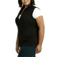 thumbnail image 2 of Women’s Polar Fleece Vest Full Zip Up with Pockets Plus Size Sleeveless Fuzzy Casual Lightweight Warm Jacket Spring Fall Winter Womenswear Outdoor, 2 of 3