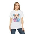 thumbnail image 3 of Animal Shirt, Tee Shirt with Animals, Floral Dog T-Shirt, 3 of 7