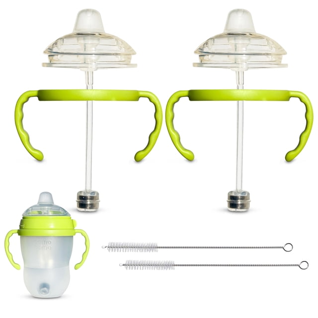 Kit de Conversión para Vaso Entrenador BelBeyo de Silicona Antiderrames, Paquete de 2