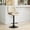 Beige, variant on Adjustable Height Bar Stools, Walnut & Black Leather, 360° Swivel, Ergonomic , For Kitchen Island/dining Room/cafe, Mid Century Modern Look, Beige Stool, Counter Height, Faux Leather Seat, Stable