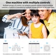 thumbnail image 4 of 2-Way WiFi Switch Relay Module 16A Wireless On/Off Device Dual Control Light Switch Remote Control Tuya APP Device Sharing Voice Control Smart Circuit Breaker Countdown/Timing Function Group Control, 4 of 9