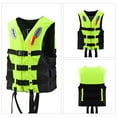 thumbnail image 3 of QHFBli Adult Swim Vest Life Vest Paddling Vest Automatic Inflatable Life Jacket Adult Lifejacket Life Vest Excellent Buoyancy High Mesh Back Adjustable Safety Strap, 3 of 3